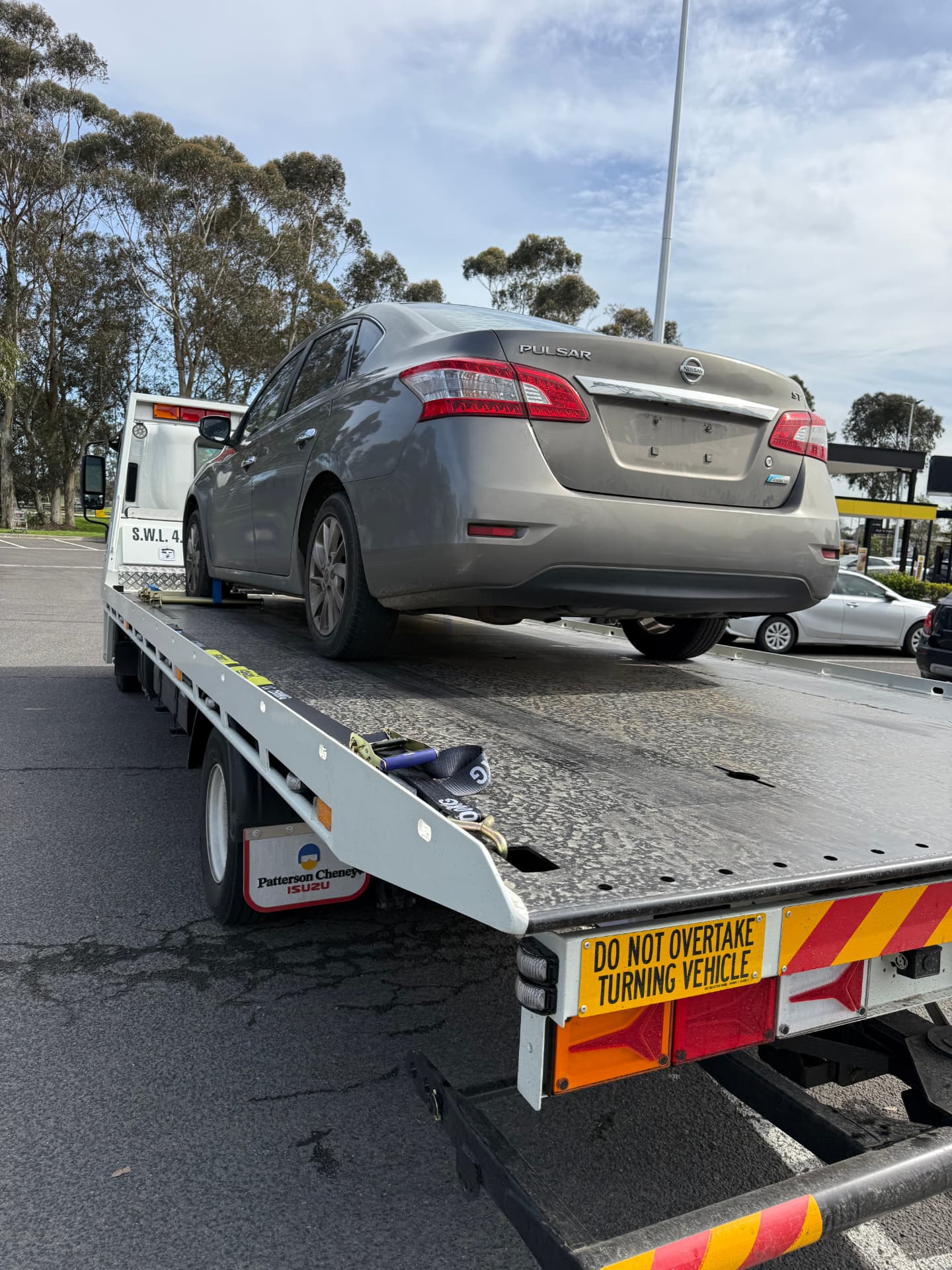 Tow truck removing an unwanted car